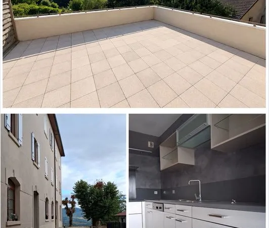 Appartement Meublé 4 pièces 82m2 - Grande terrasse et parking