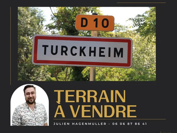 Terrain 1105 m² TURCKHEIM