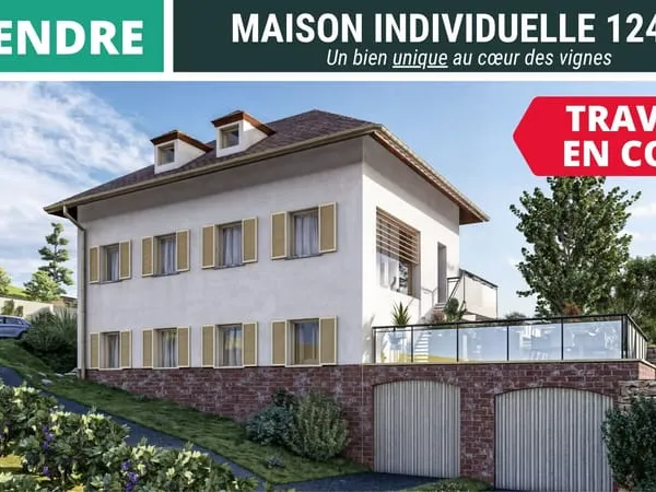 MAISON NEUVE À SIGOLSHEIM - 124,35 M² + TERRASSE DE 40 M² AVEC VUE IMPRENABLE