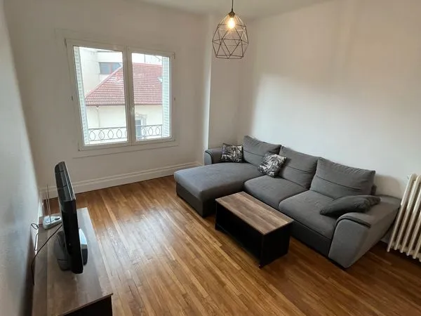 3 pièces meublé - 51 m² avec balcon - Nancy Trois Maisons