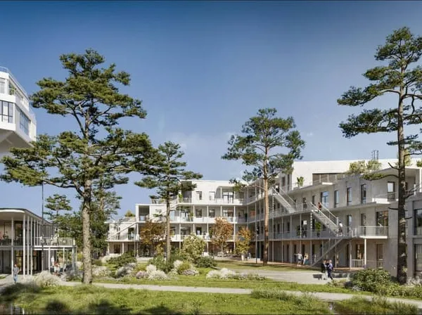Bureaux 9600 m²
