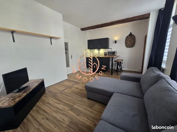 Studio 1 pièce 29 m²
