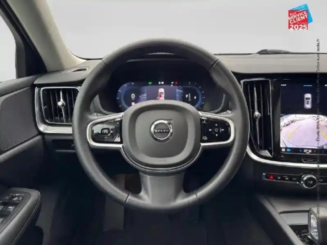 Volvo V60 b4 197ch plus style dark dct 7 sieges cuir gps camera carplay — photo 12