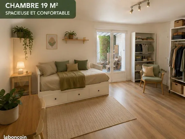 Chambres dans collocation