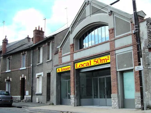 Blois-Local commercial 50m² proximité Centre-Ville/Gare