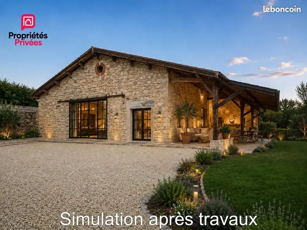 Maison 2 pièces 240 m²
