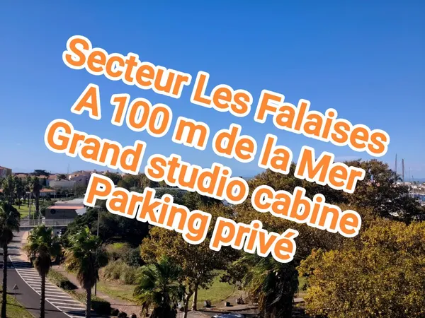 Secteur Les Falaises - Grand studio avec parking