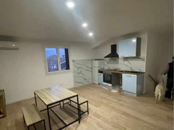 T2 meublé 50 m² rénové avec clim — Quarante