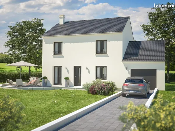 Maison neuve 120 m² + Terrain 519 m² à Bétheny