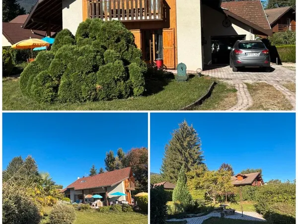 Saint-Jorioz - Maison familiale à 100 m du lac sur 1 300 m² de terrain