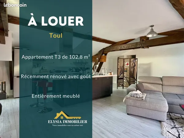 Appartement 3 pièces 103 m²