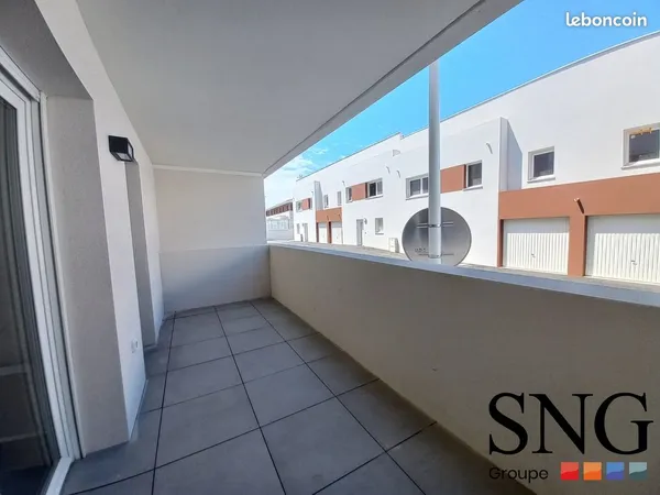Appartement 2 pièces 38 m²