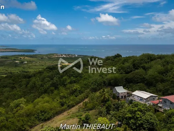 Terrain 944 m² Le Marin