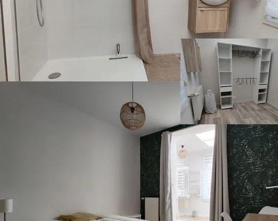 1 Chambre de 22 m² avec SDB privative dans colocation 4 chambres