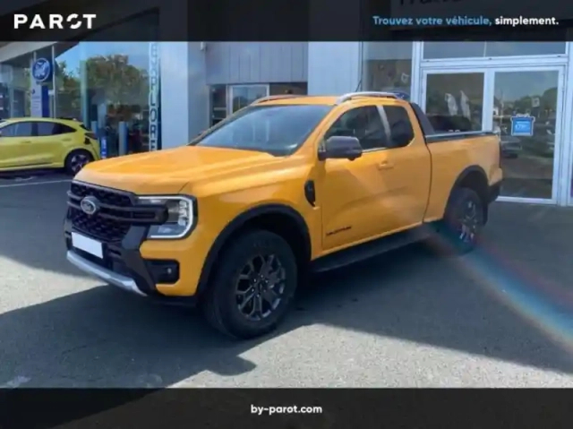 Ford Ranger pick-up 2.0 ecoblue 205ch stop&amp;start super cab wildtrak e-4wd bva10 — photo 1