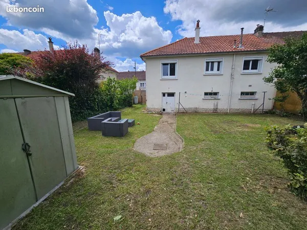 À vendre - Maison familiale de 70 m² avec sous-sol complet