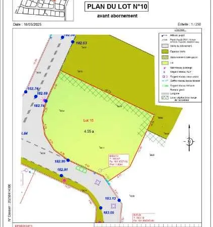 Terrain 455 m² Artzenheim