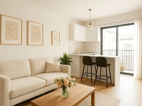 Appartement 2 pièces 38 m²