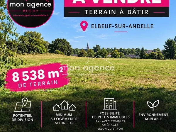Terrain 8538 m² Elbeuf-sur-Andelle