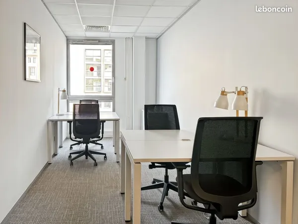 Bureau privé à louer pour 2 personnes à Rouen, HQ Jeanne d'Arc