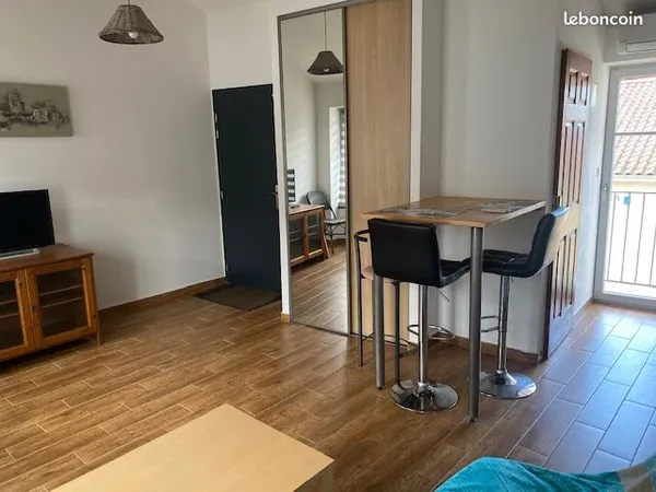 Vienne plein centre t2meuble
