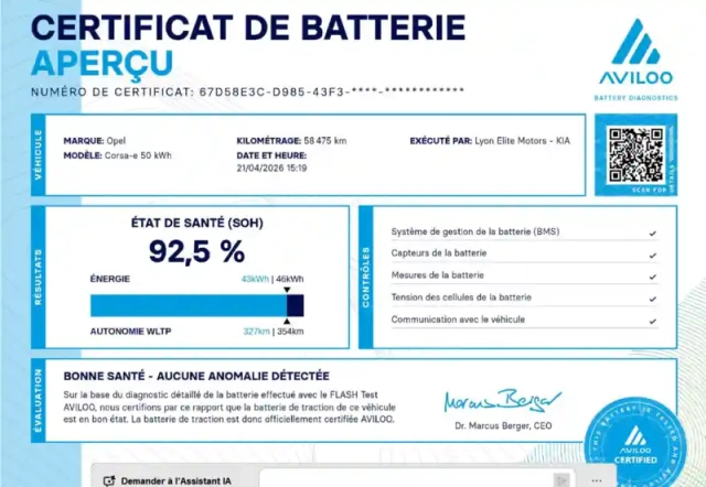 Opel Corsa electrique 136 ch &amp; batterie 50 kwh — photo 2