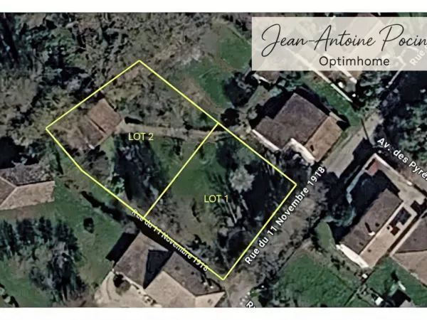 Terrain 802 m²