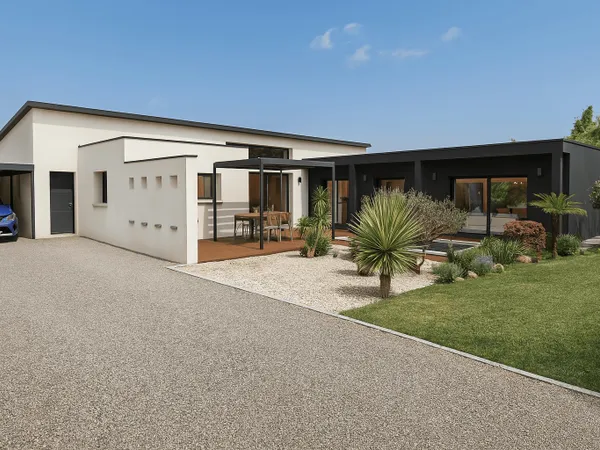Grand terrain constructible à Gouesnach