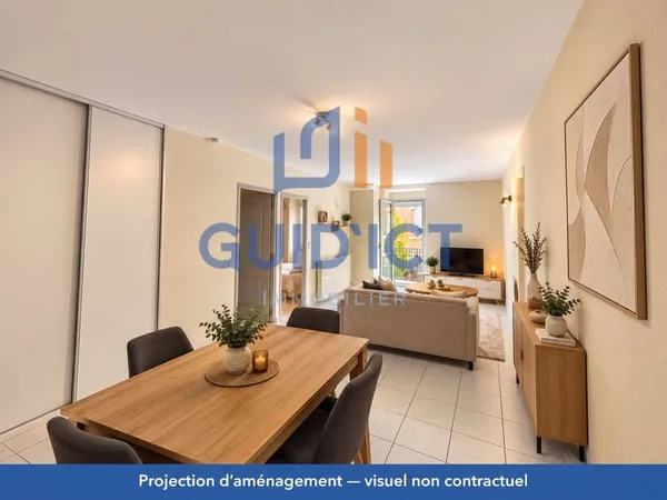 Appartement 2 pièces 58 m²