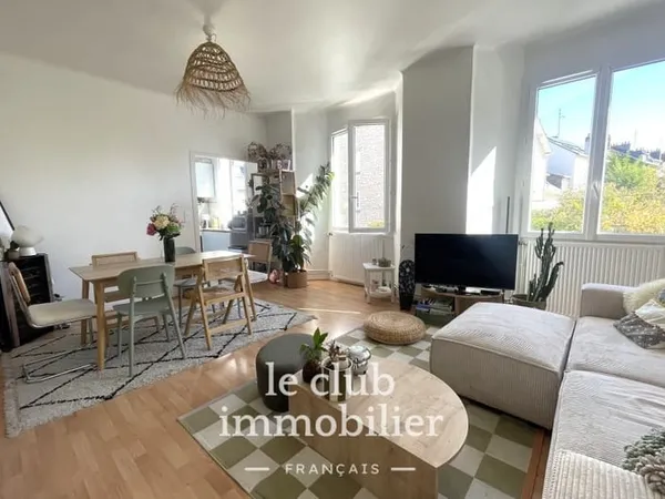 Appartement T2 55m² + Cave + Local Vélo