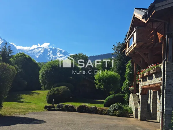 Une propriété unique aux portes de Megève