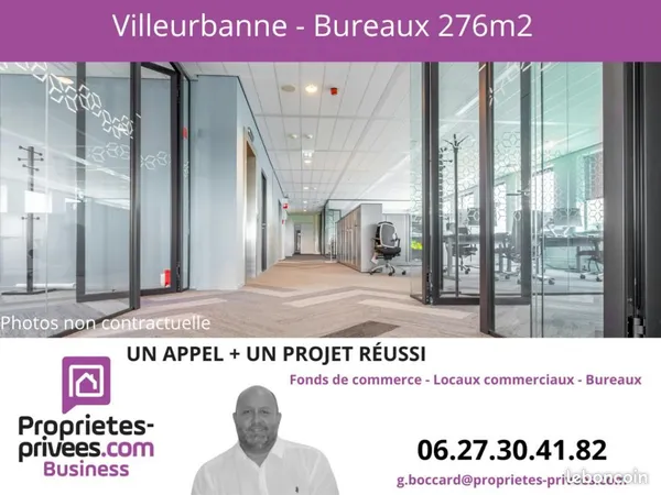Bureaux 276 m²