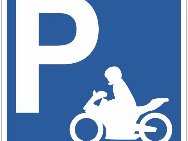 Place parking moto