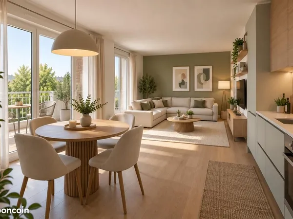 Appartement 2 pièces 44 m²