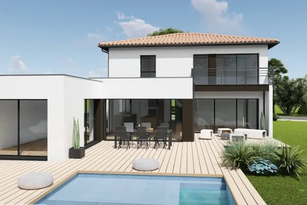 Maison neuve 7 pièces 163 m²