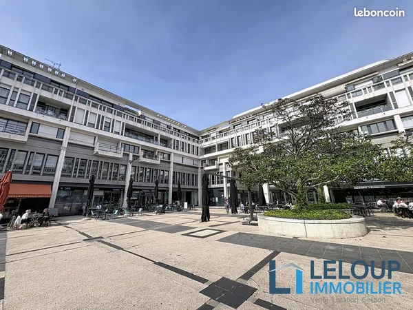 Appartement T3 87 m² Rouen hypercentre - balcon, parking, résidence standing avec ascenseur