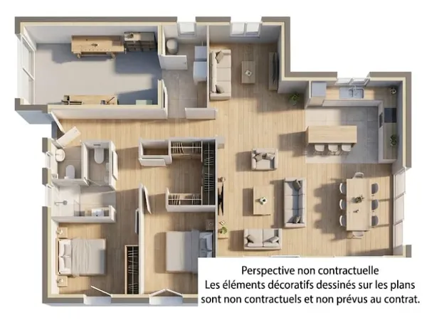 Maison neuve 3 pièces 91 m²