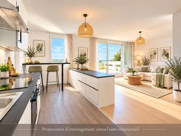 Appartement 3 pièces 72 m²
