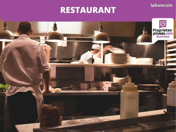 Fonds de commerce restaurant 88 m²