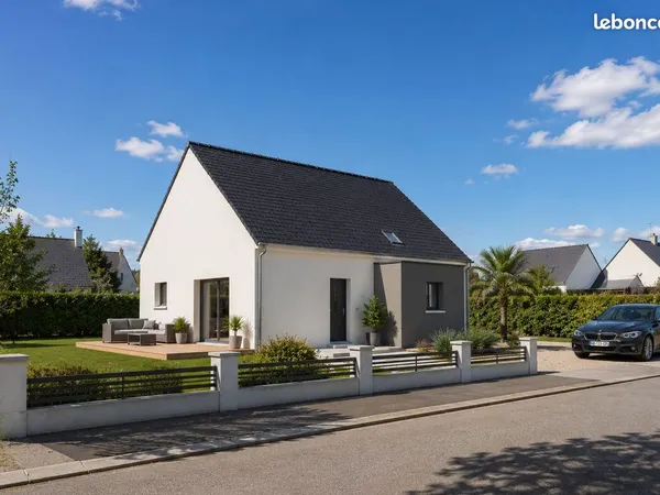Projet de construction d'une maison 105 m² avec terrain à CLEDER (29)
