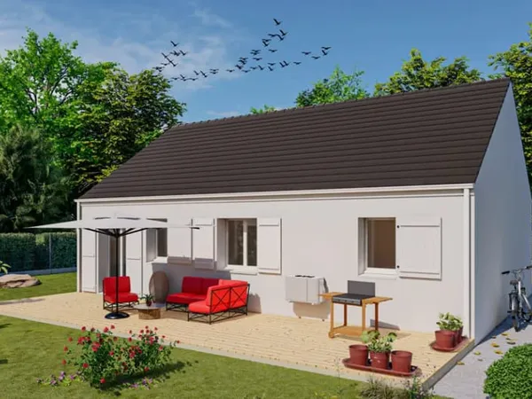 Maison neuve 3 pièces 62 m²