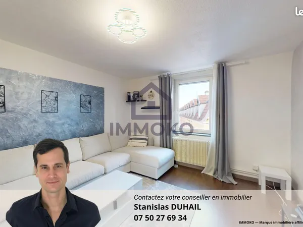 Appartement 3 pièces 57 m²
