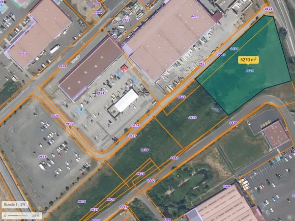 ZONE COMMERCIALE PERRIGNY AUXERRE - TERRAIN CONSTRUCTIBLE DE M²