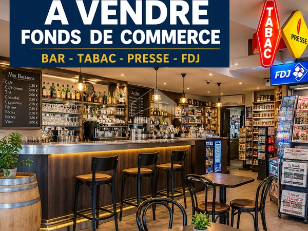 Fonds de commerce 2 pièces 125 m²