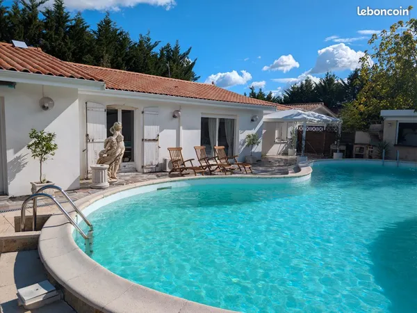 Villa 162m² -4 chambres avec Piscine