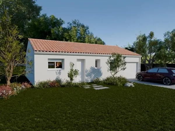 Maison HARMONIE G de 73.0m² : Votre pavillon familial à Saint-Julien-des-Landes (85150)