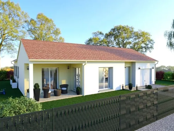Projet de construction d'une maison 99 m² avec terrain à SAINT-PIERRE-ROCHE (63)
