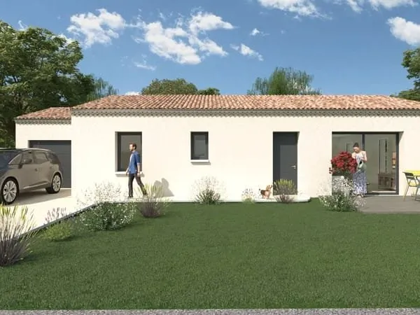 À vendre - Maison neuve de plain-pied 3 chambres à Connaux (30330)