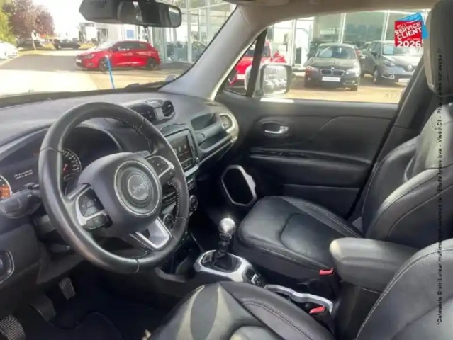 Jeep Renegade 1.4 multiair s/s 140ch limited tpano sieges cuir gps — photo 15