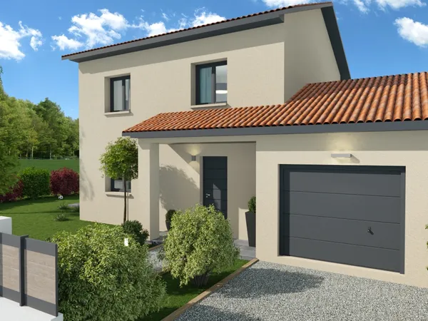 Terrain + maison 115 m²